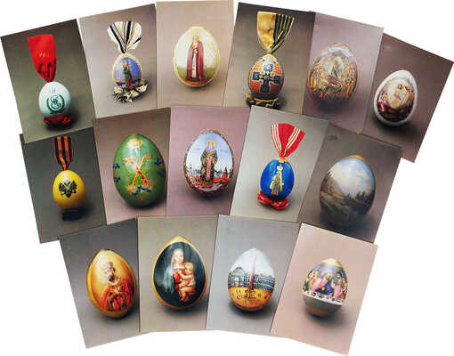 Лот из двух комплектов открыток: